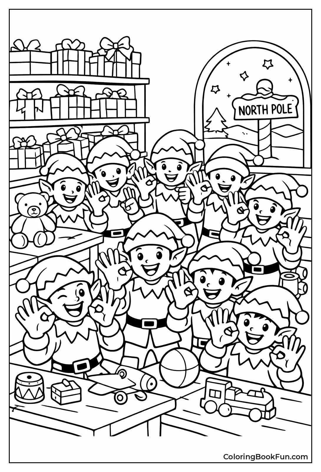 Elf Workshop Meme Party