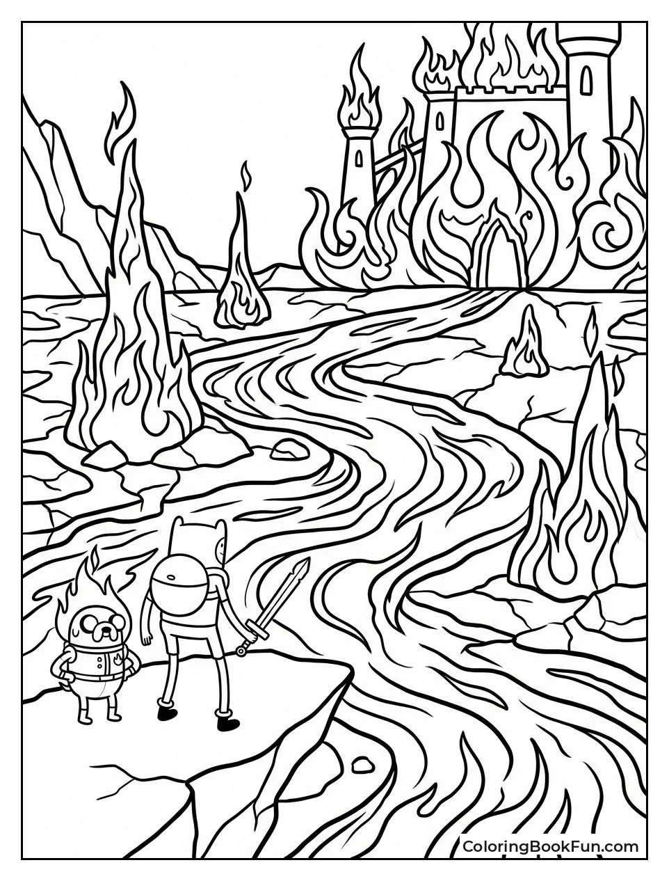 Fire Kingdom Volcano