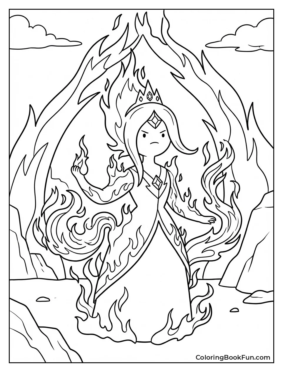 Flame Princess Fiery
