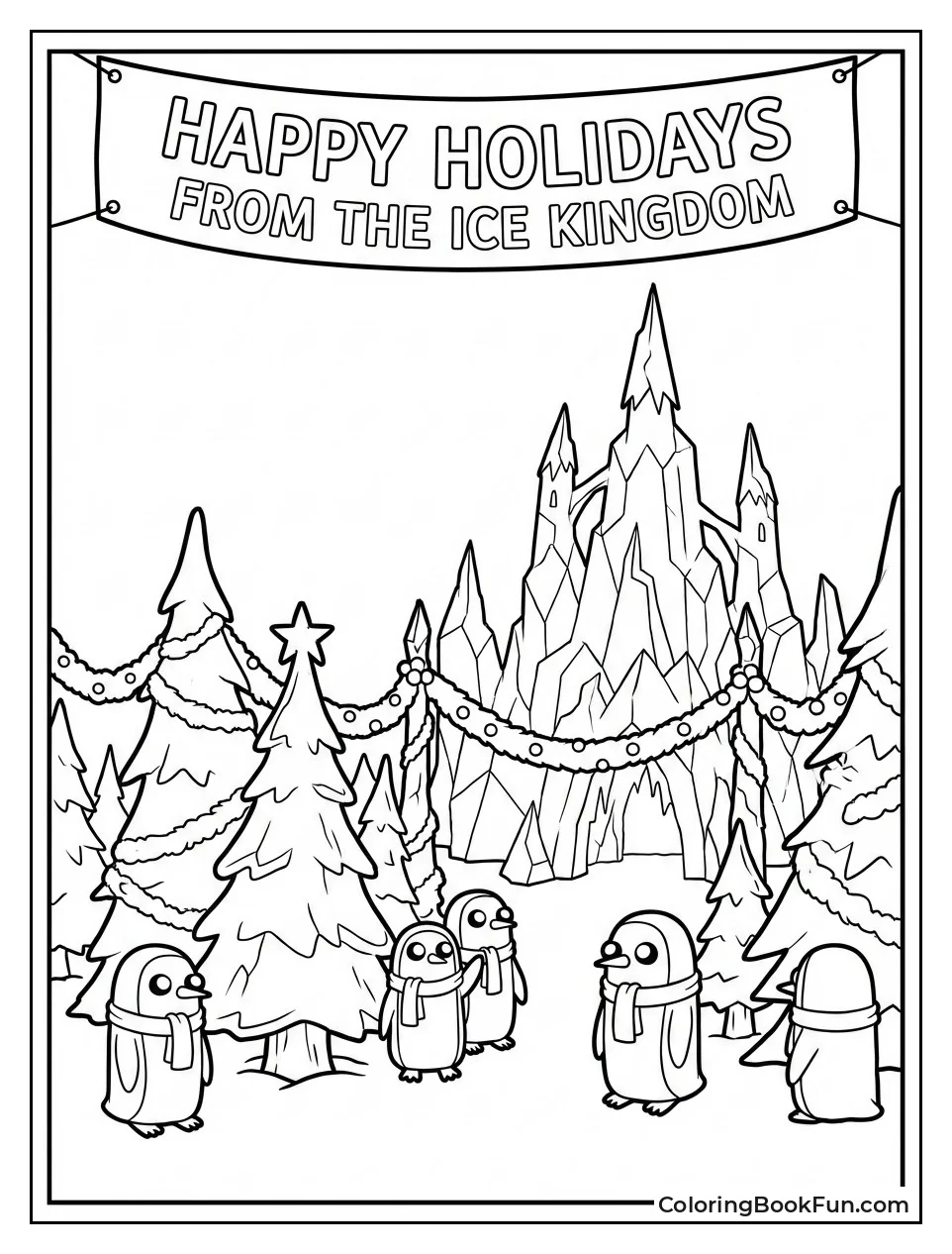 Winter in Ice Kingdom