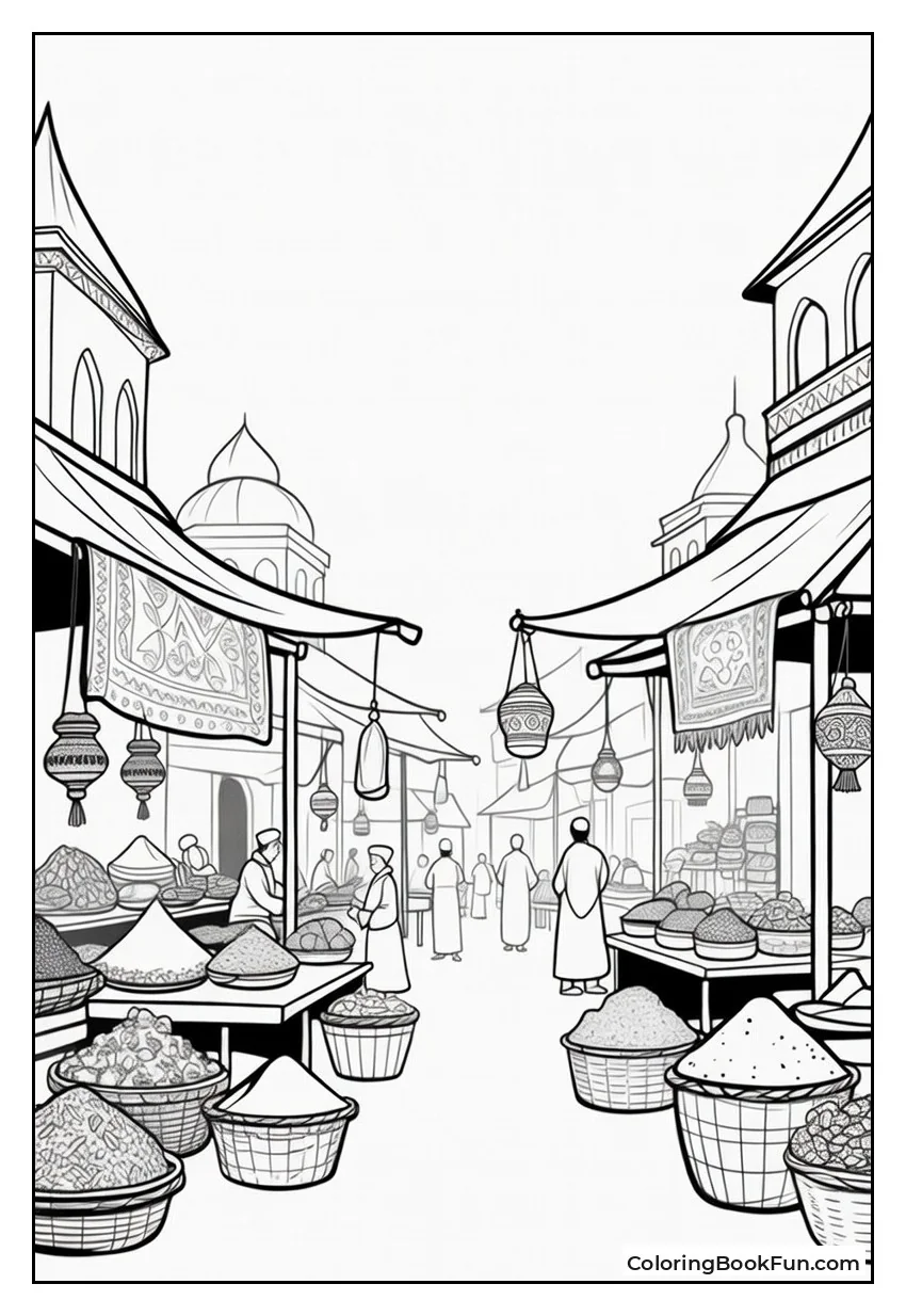Agrabah Market Stalls