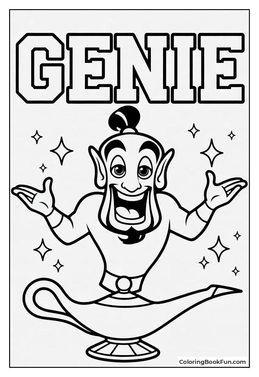 Genie's Grand Entrance