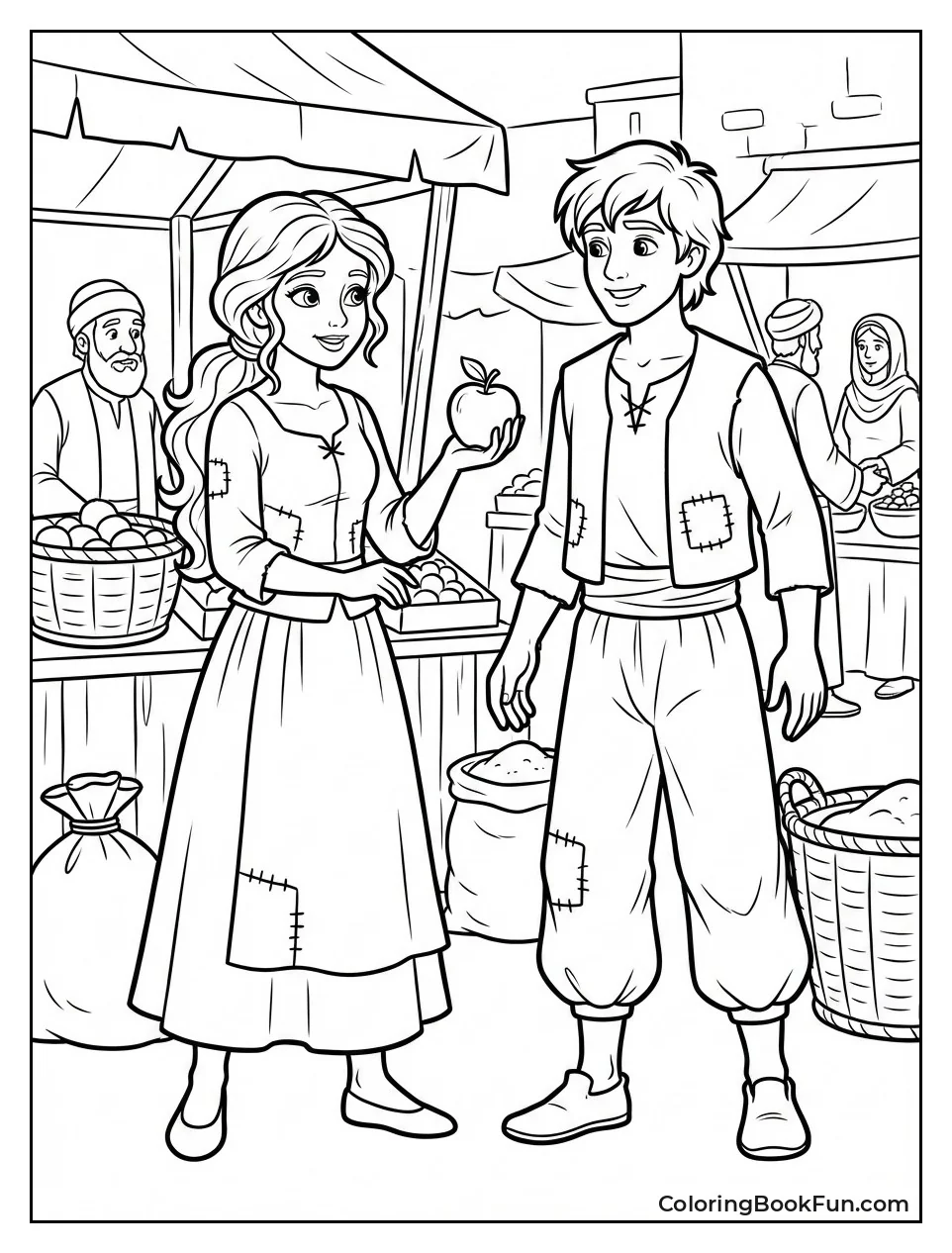 Jasmine Market Disguise