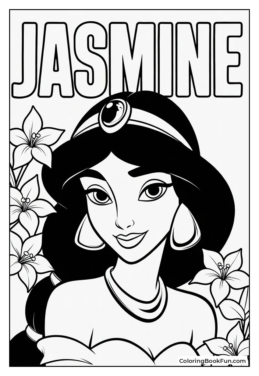 Princess Jasmine Portrait