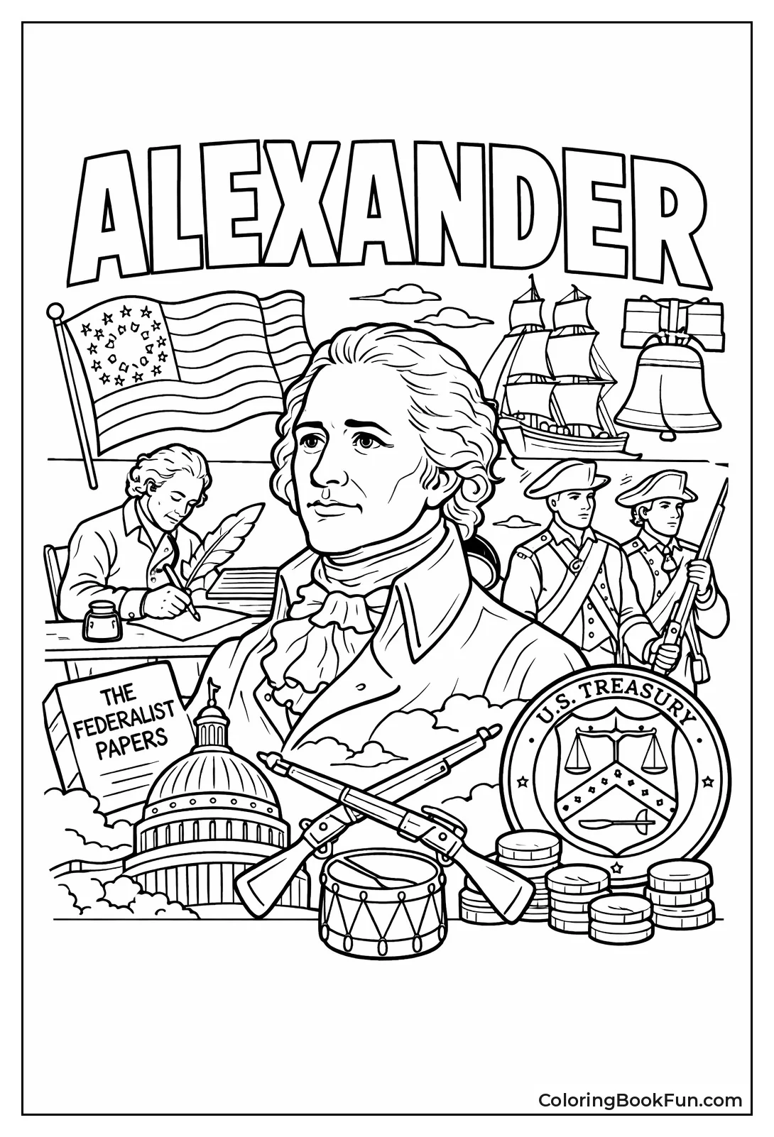 Block Letters Alexander