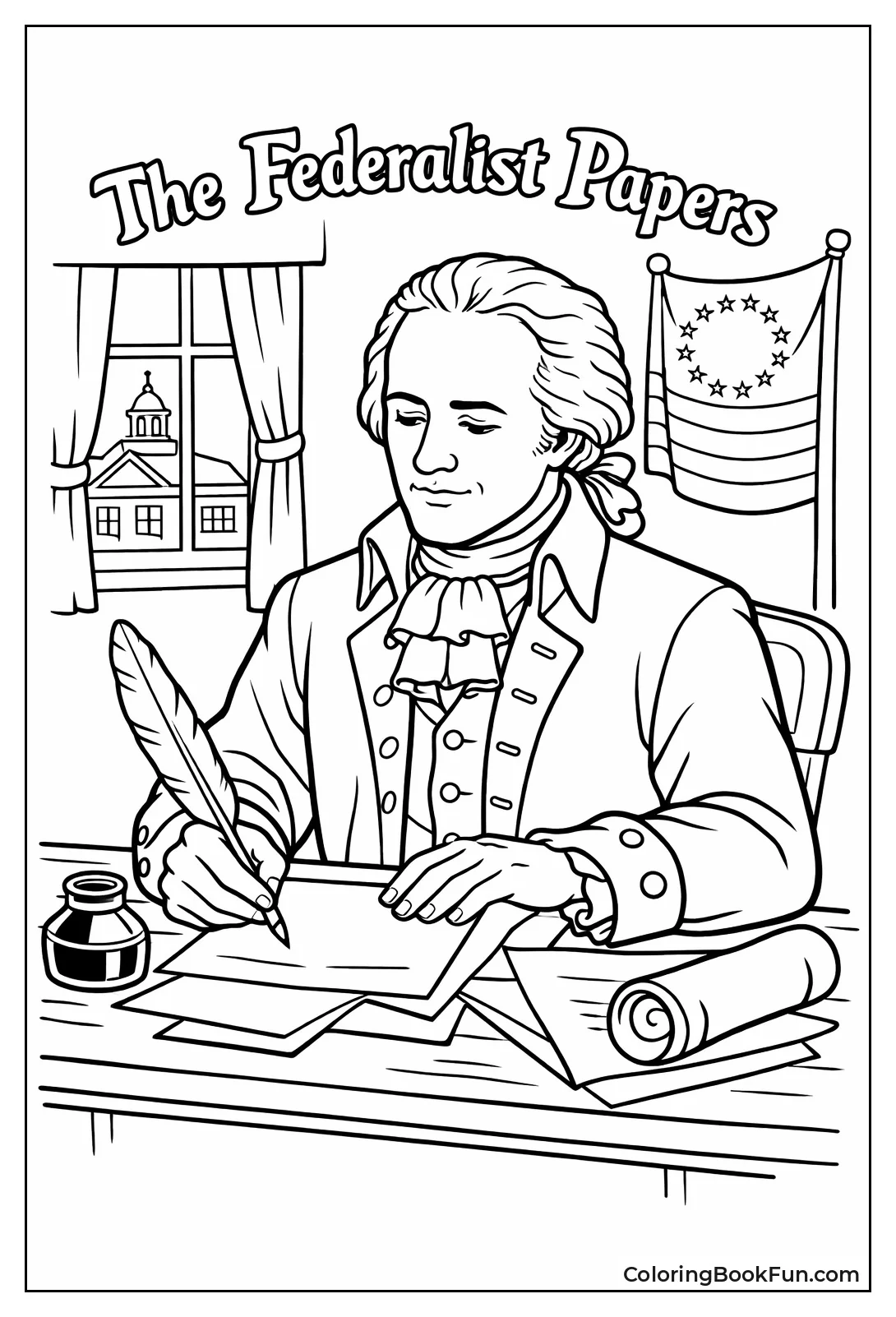 Hamilton Quill Writing
