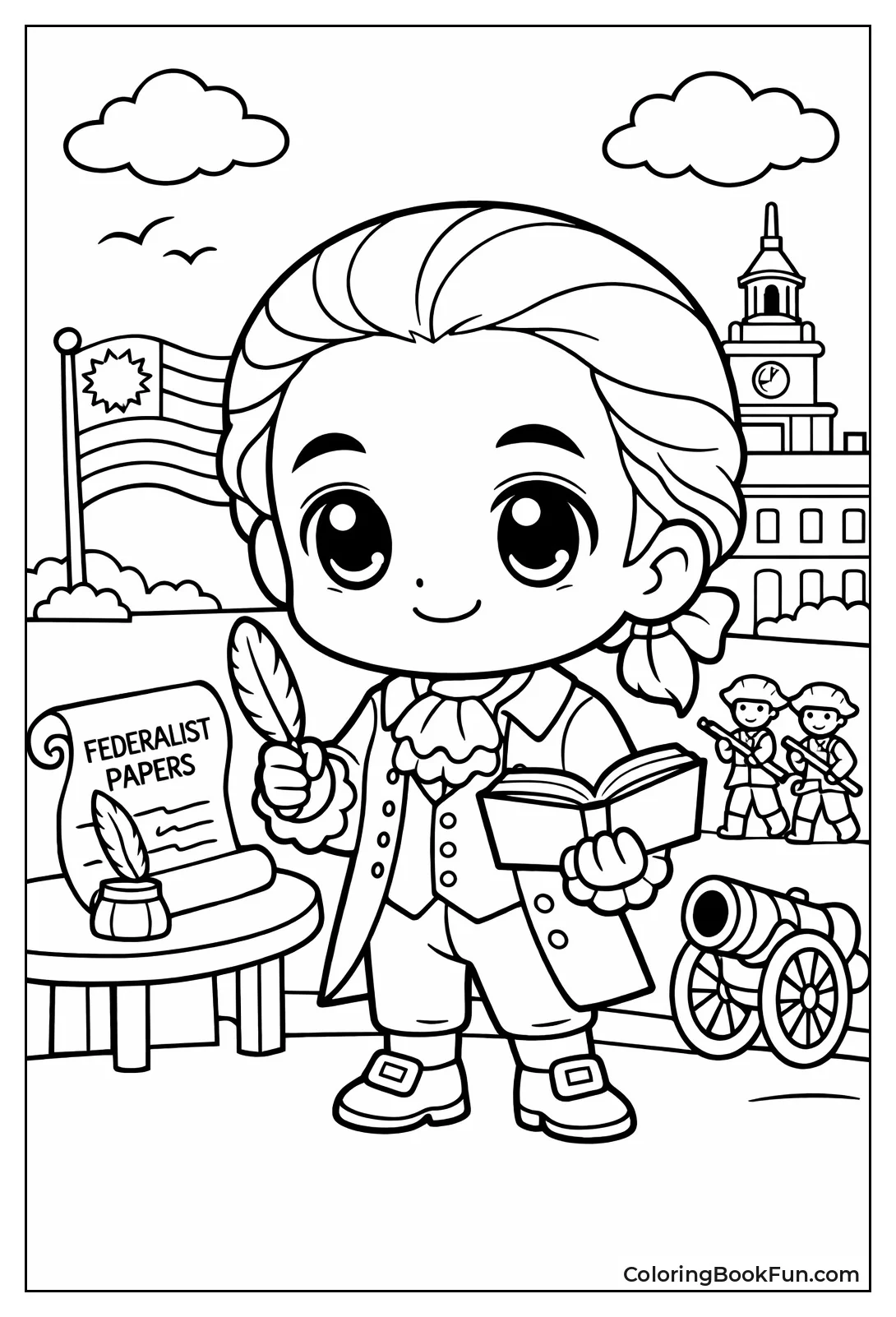 Kawaii Founding Father