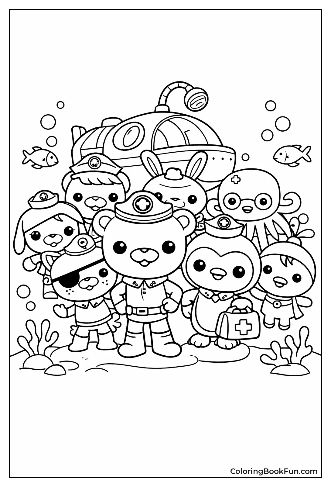 All Octonauts Characters