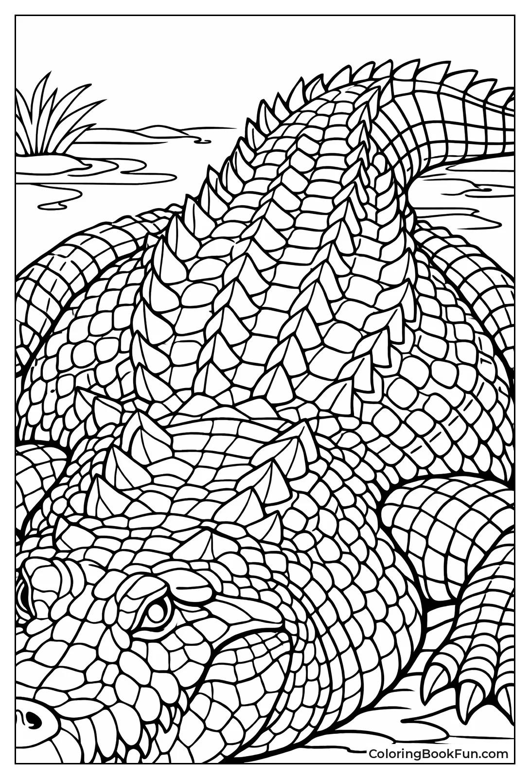 Detailed Scale Texture