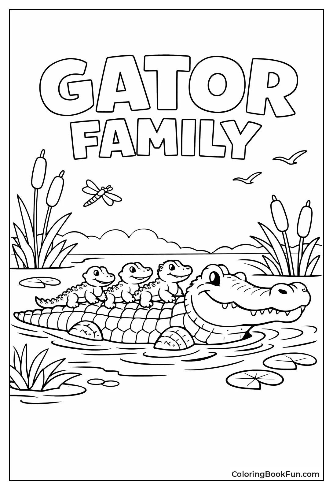 Mother with Hatchlings