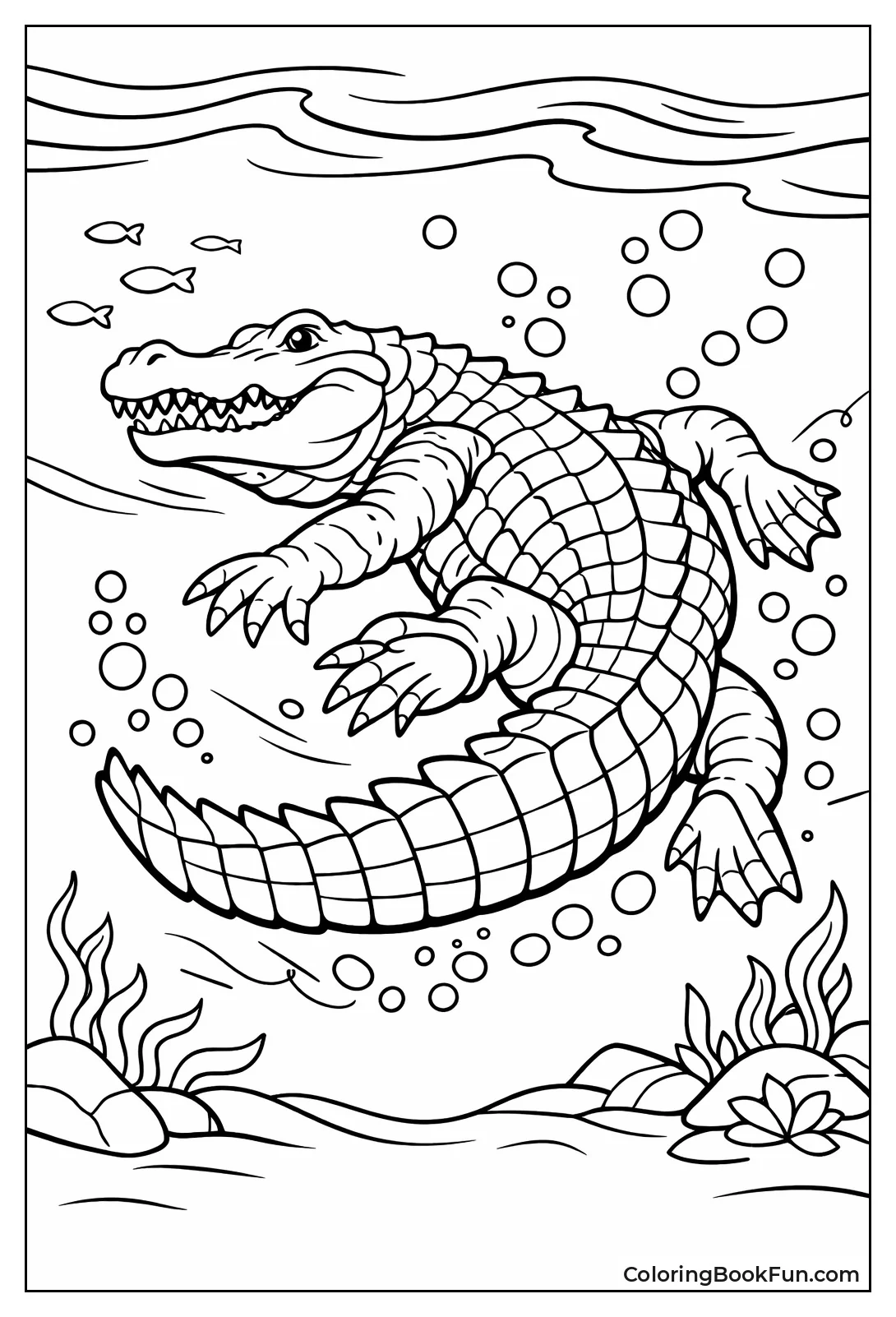 Underwater Swim View