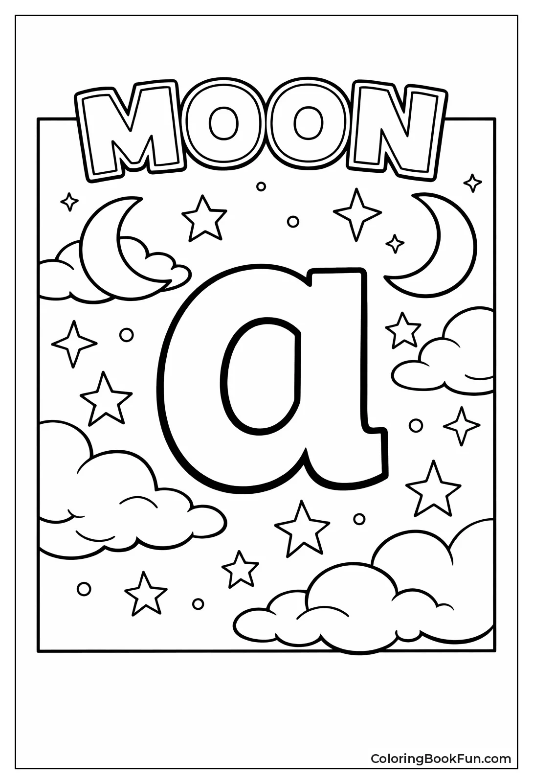 Celestial Poster Letter