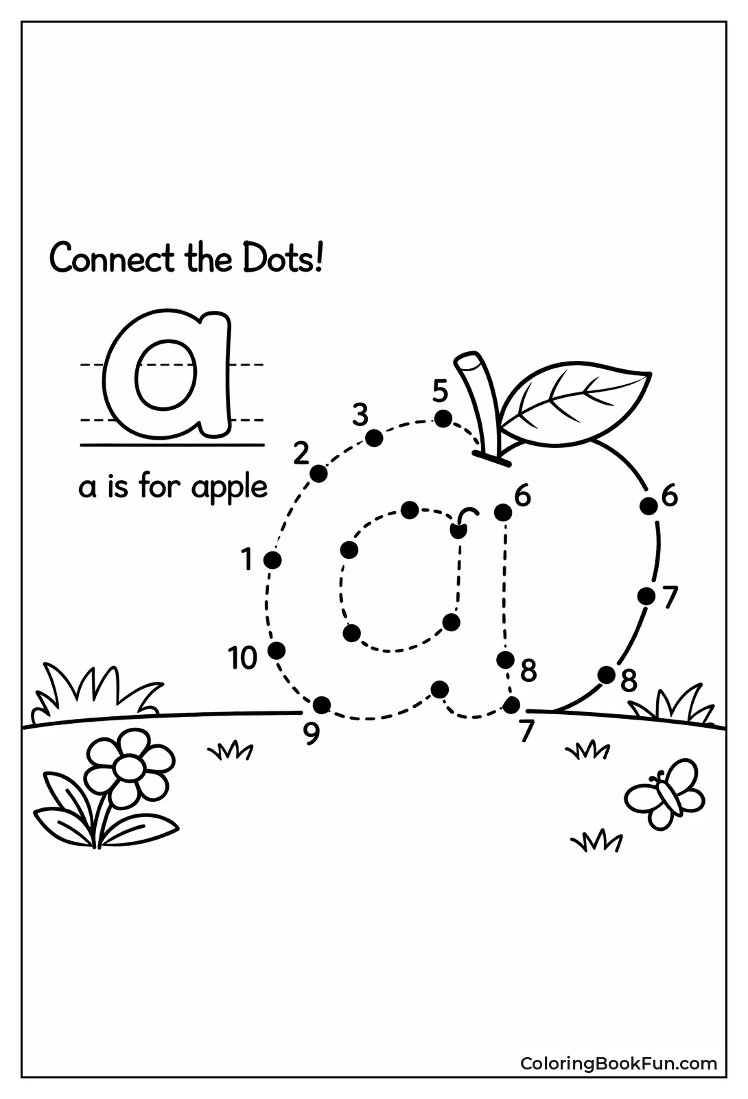 Connect Dots Letter