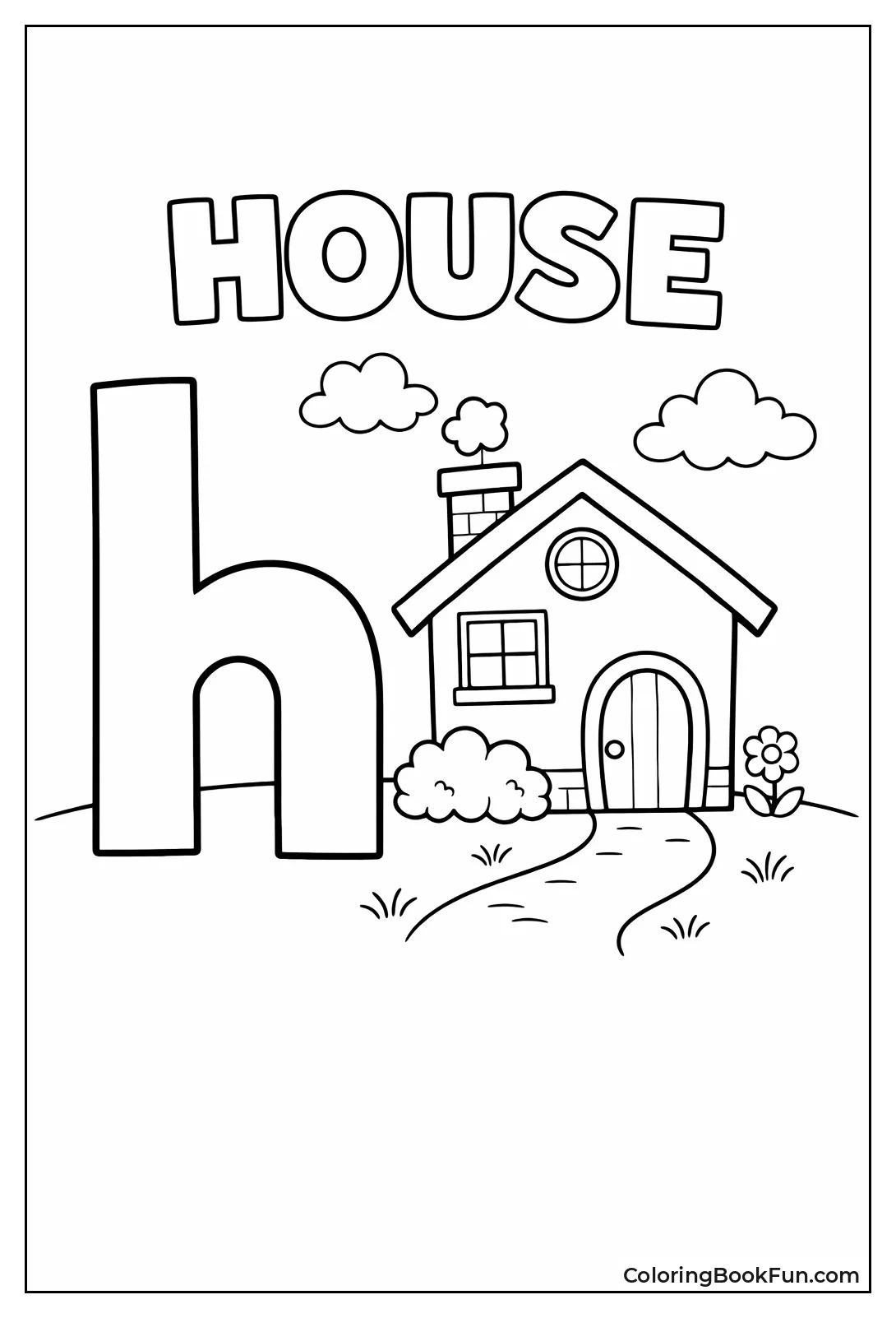 Flashcard House