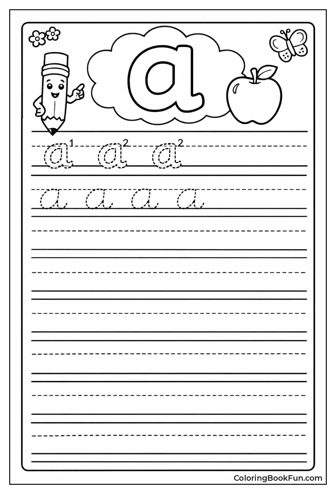 Handwriting Lines Practice