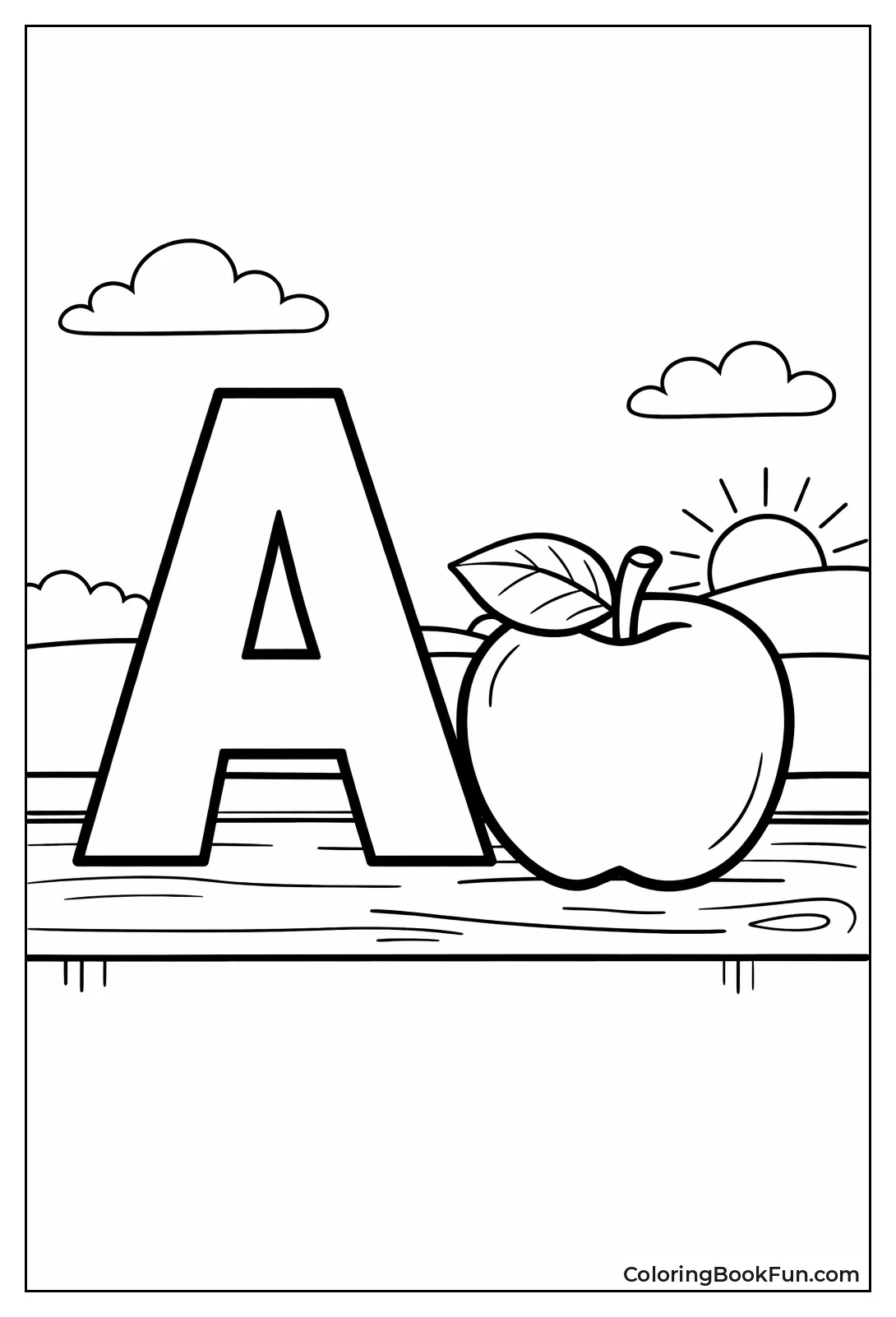 A is for Apple