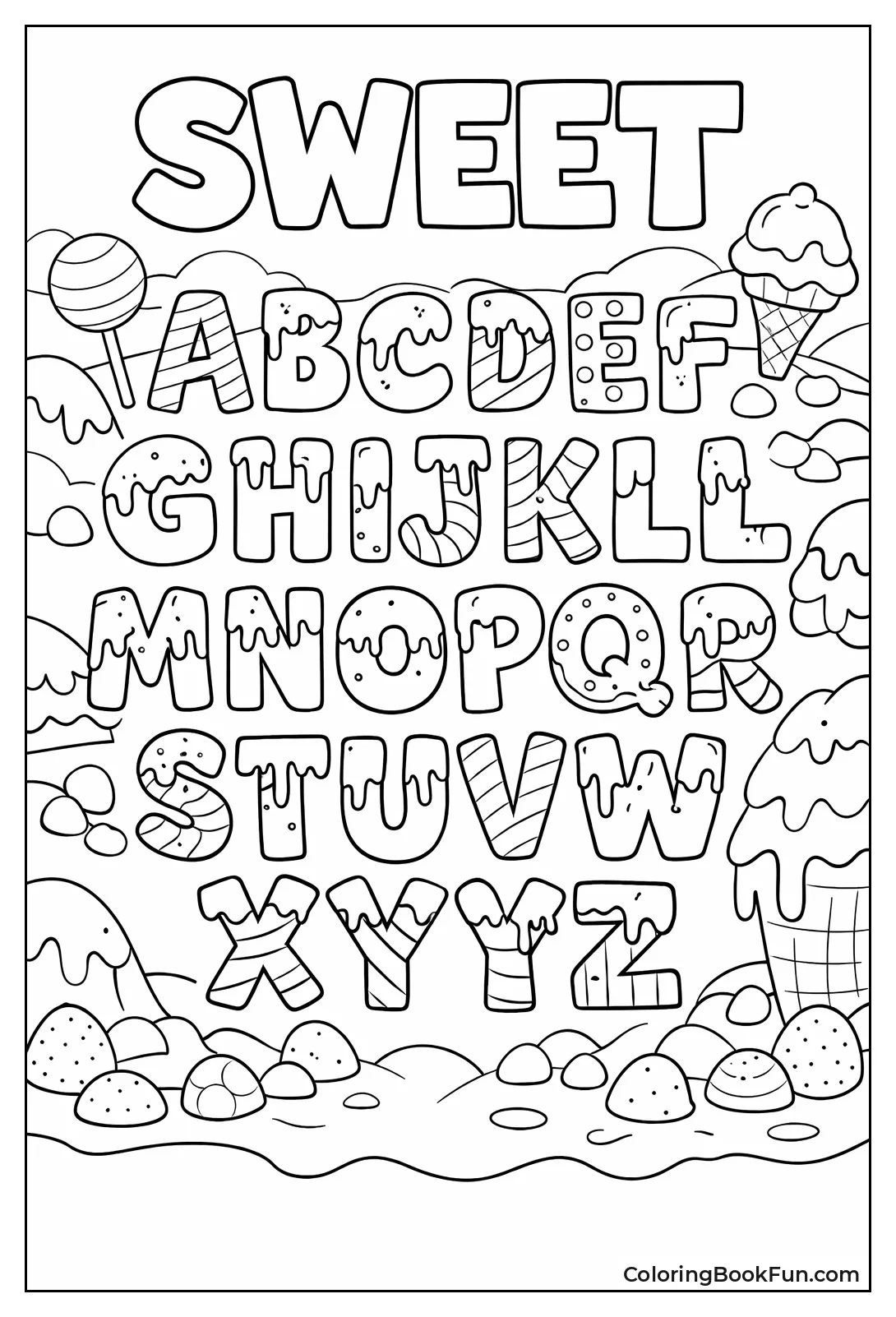 Candy Kingdom Letters