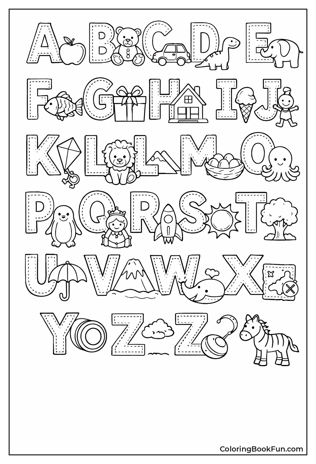 Connect the Dots Letter