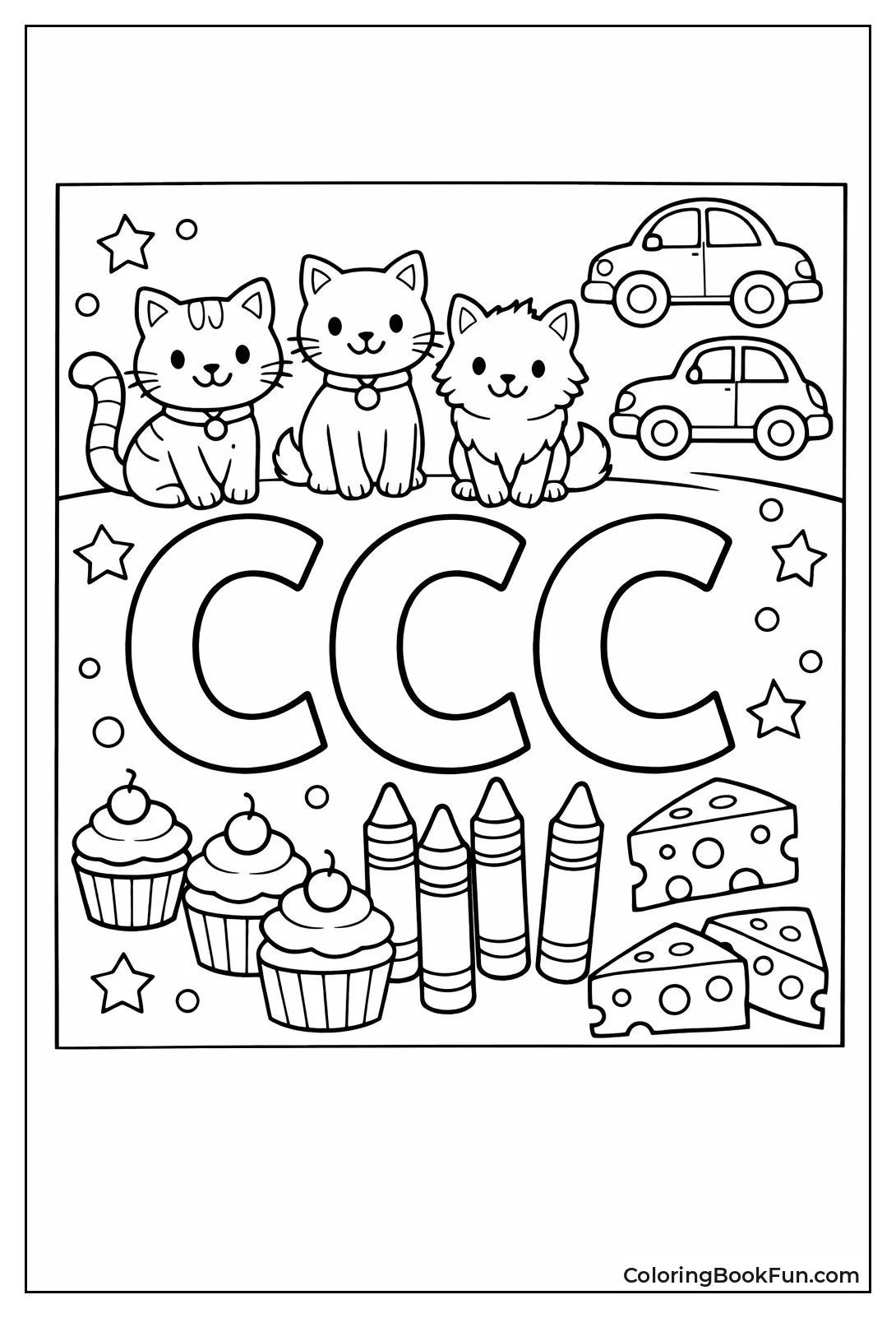 Counting Objects with Letter