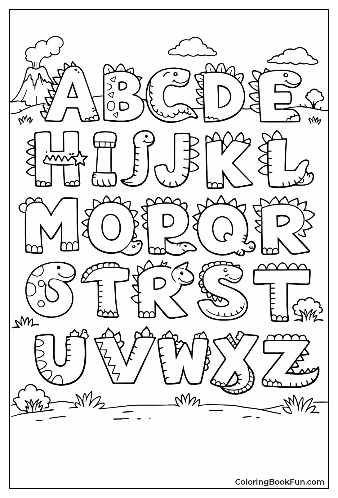 Dinosaur Letters