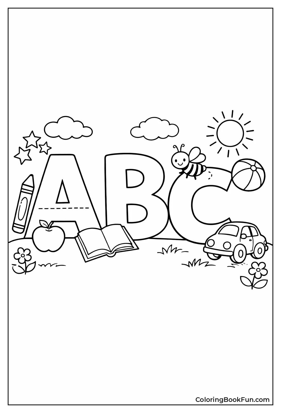 Grouped ABC Letters