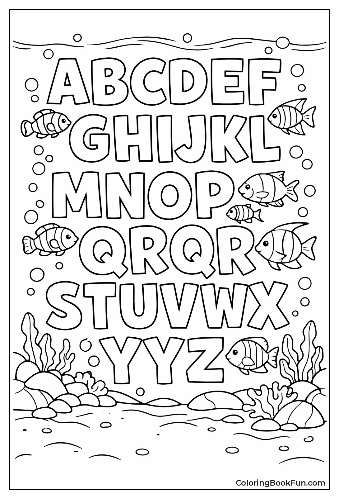 Underwater Alphabet