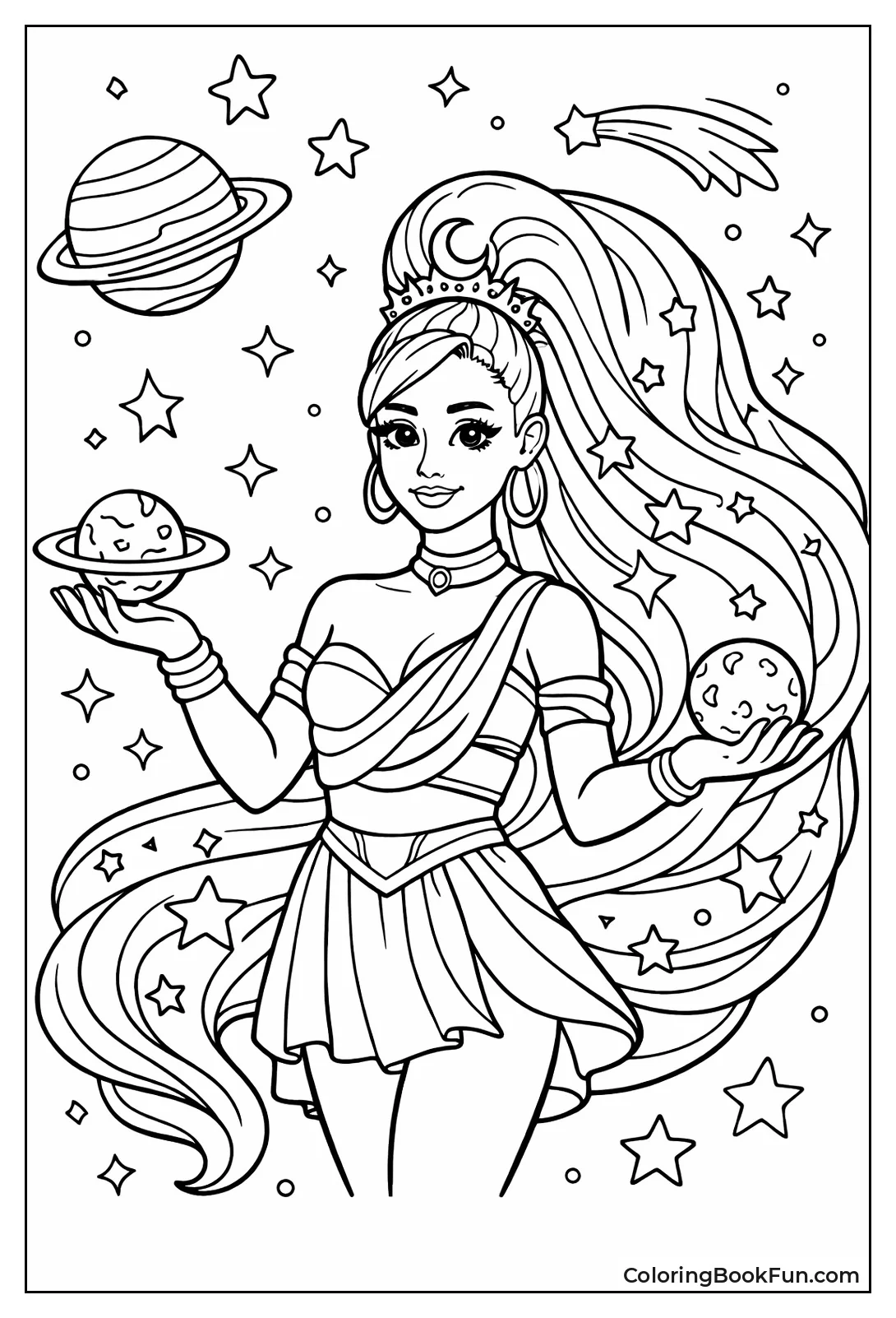 Celestial Galaxy Ariana