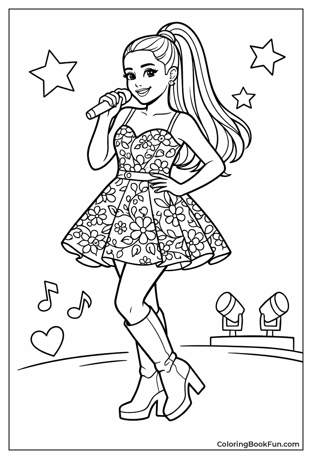 Floral Pattern Dress