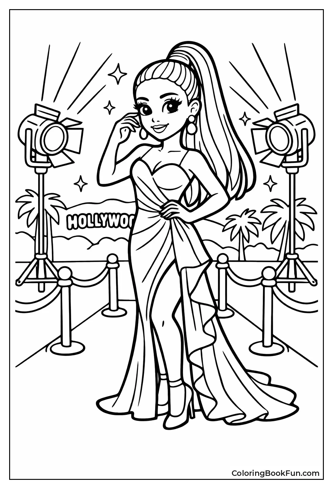 Glamorous Ariana Actress