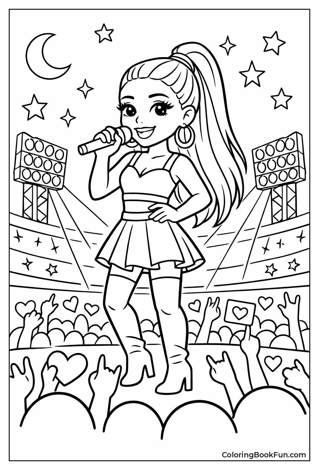 Nighttime Arena Show