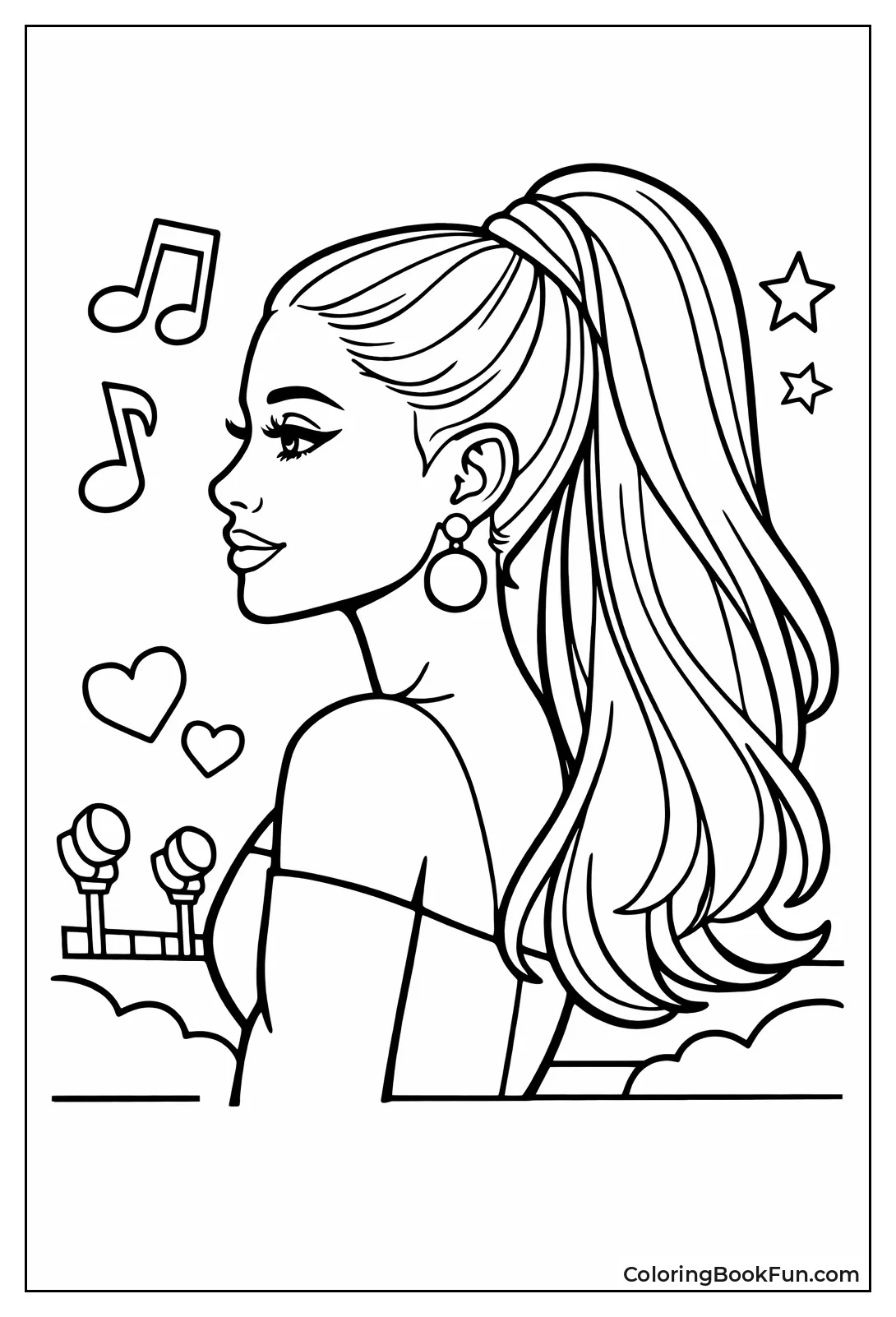 Profile Ponytail View