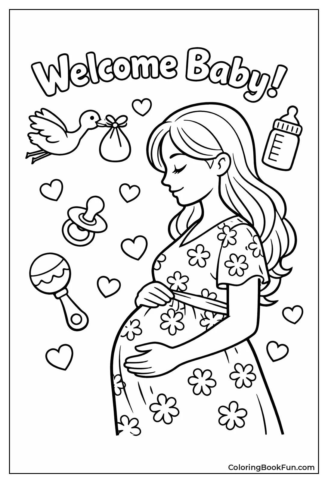 Expecting Mother Portrait