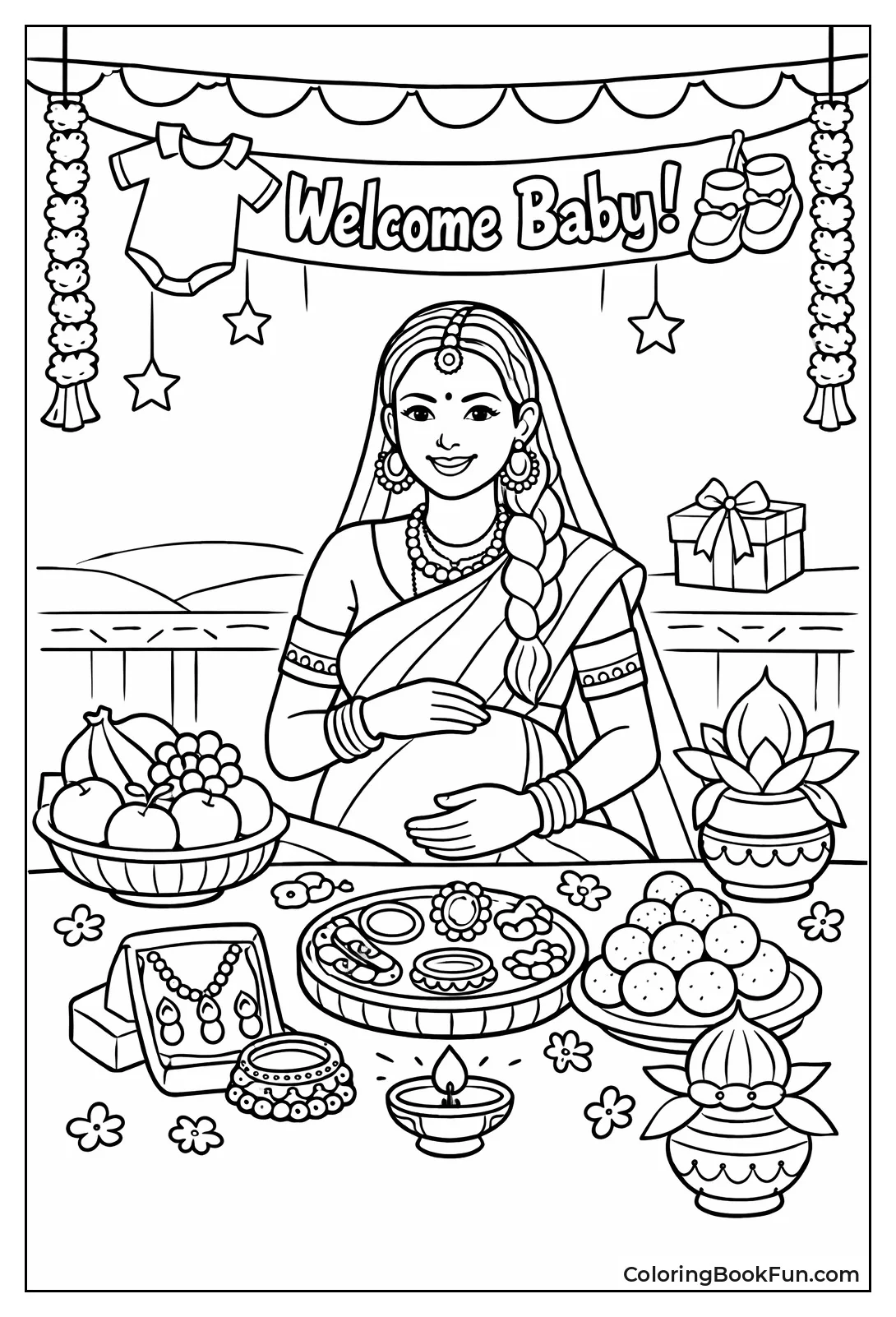 Godh Bharai Tradition