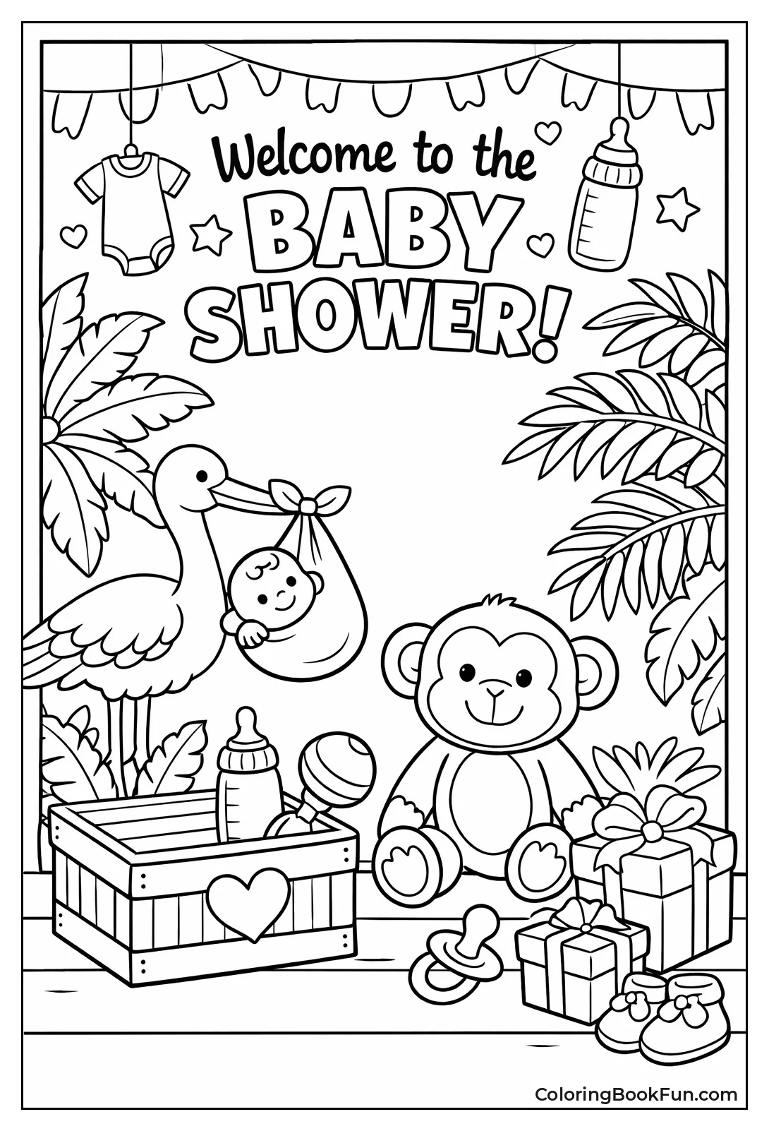 Jungle Safari Shower