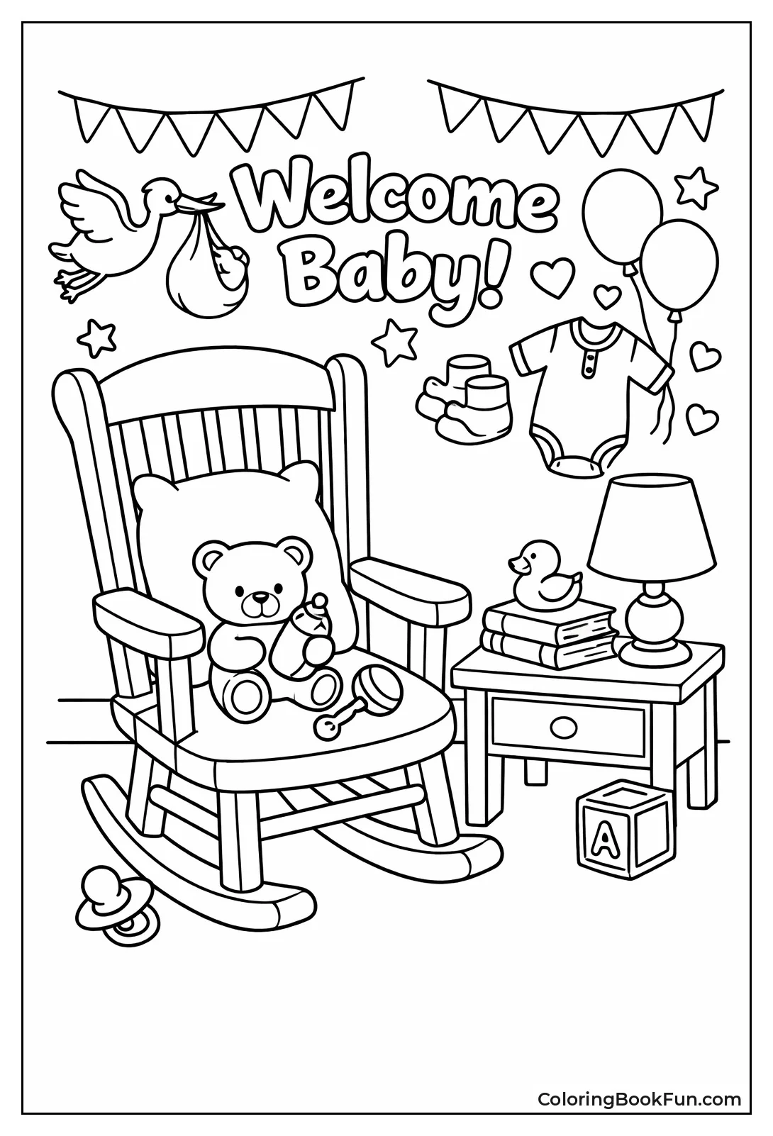 Nursery Rocking Chair