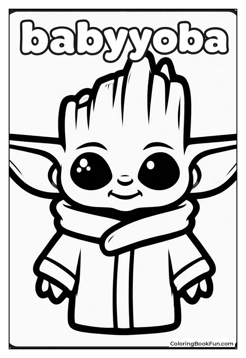 Baby Groot Yoda