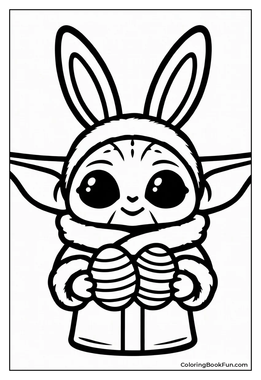 Baby Yoda Easter