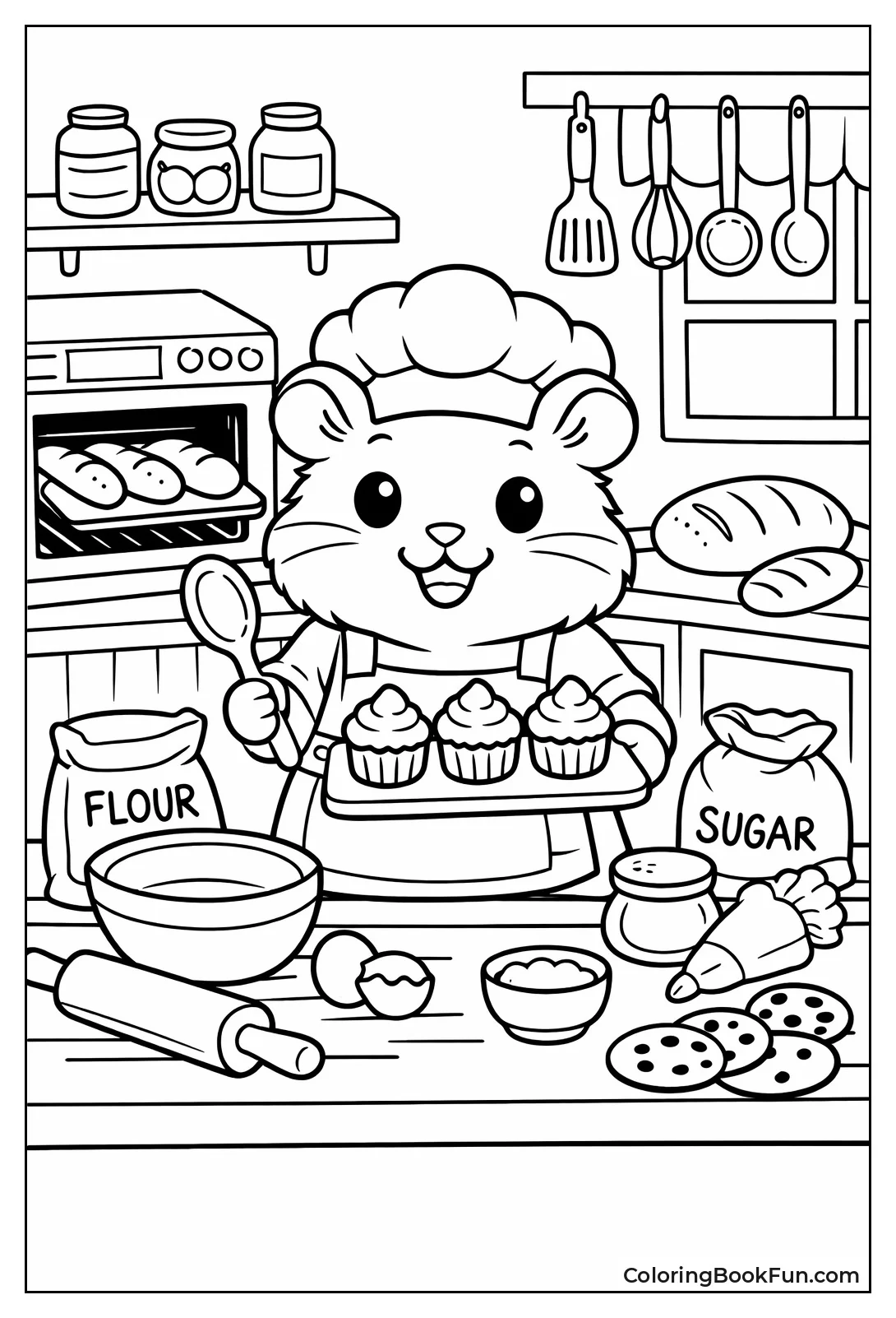 Bakery Chef Hamster