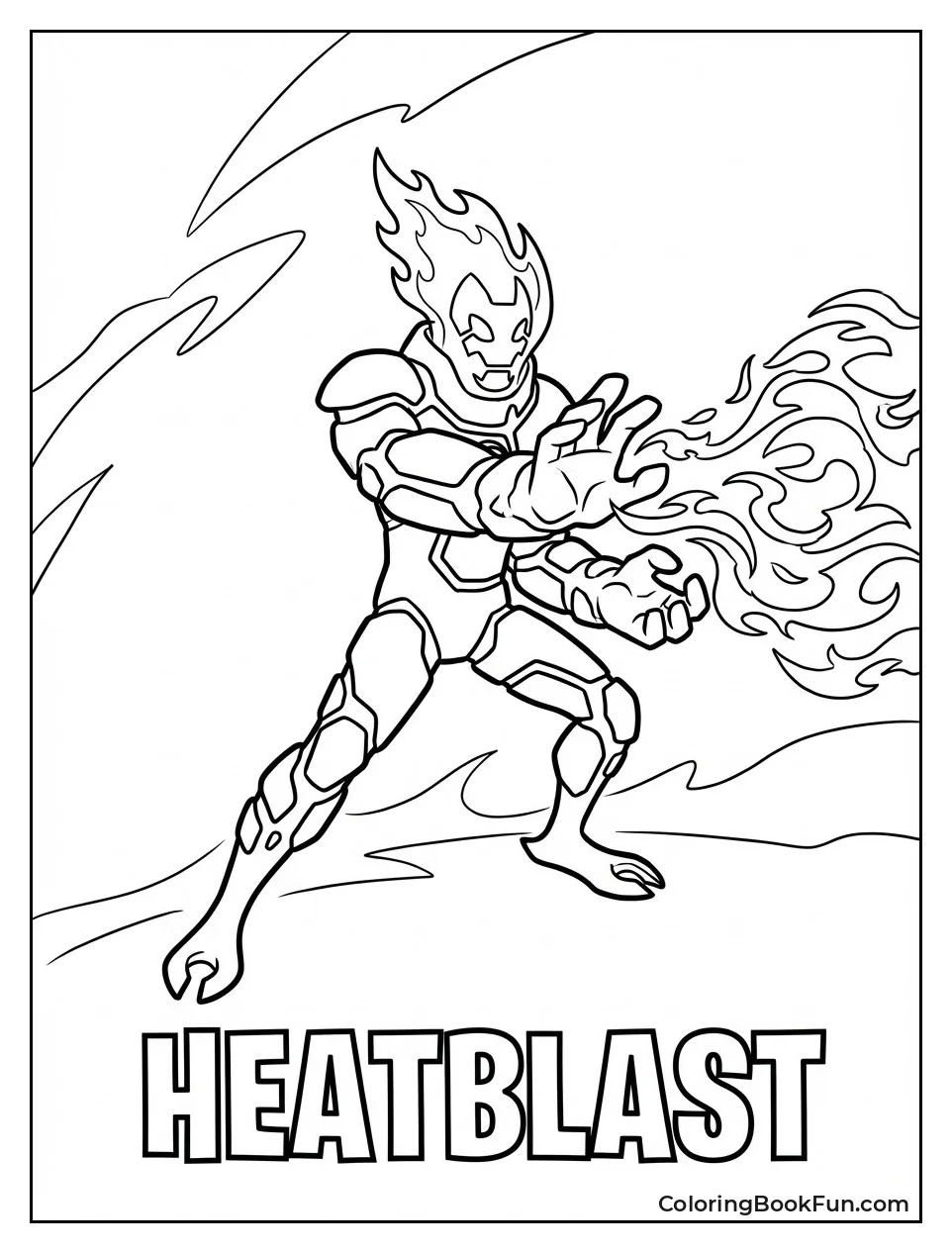 Heatblast Fiery