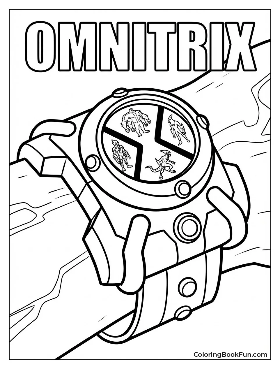 Omnitrix Closeup