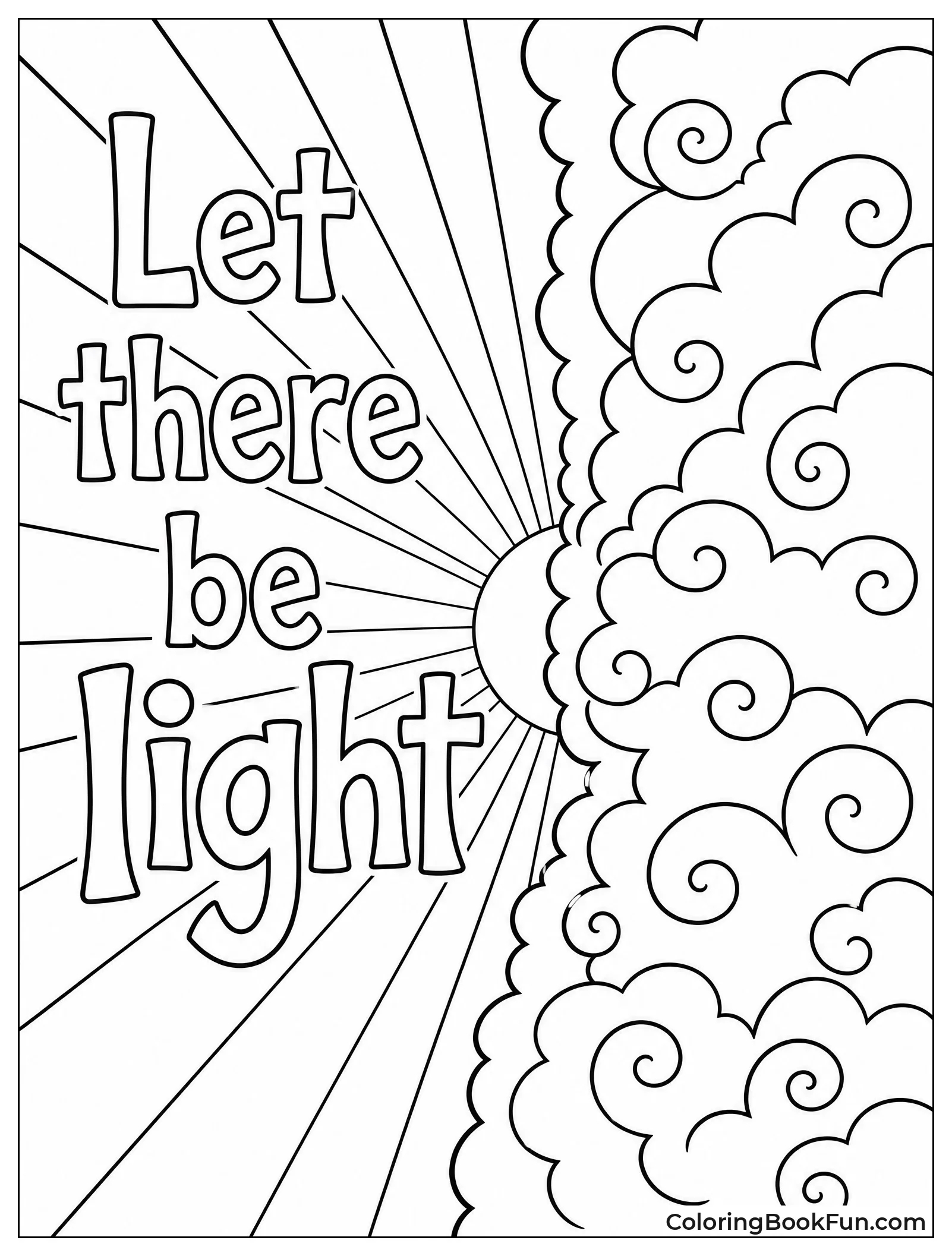 Light Separating from Darkness