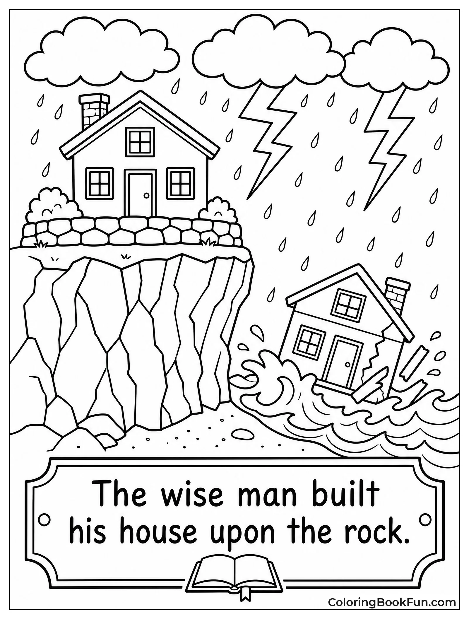 House Standing on Rock