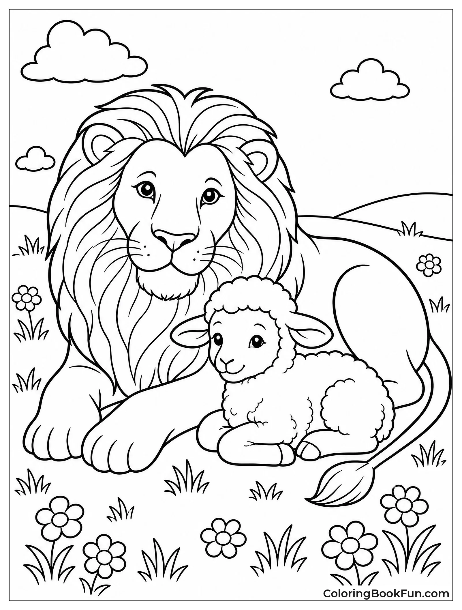 Lion and Lamb Together