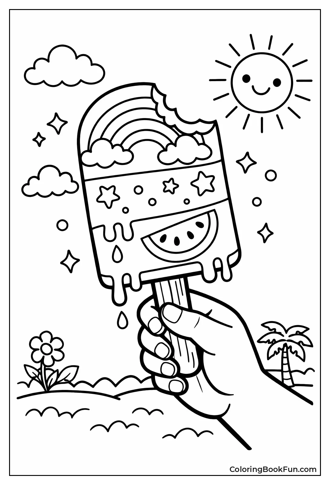 Bitten Melting Popsicle