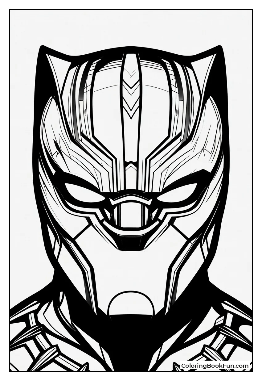 Black Panther Portrait