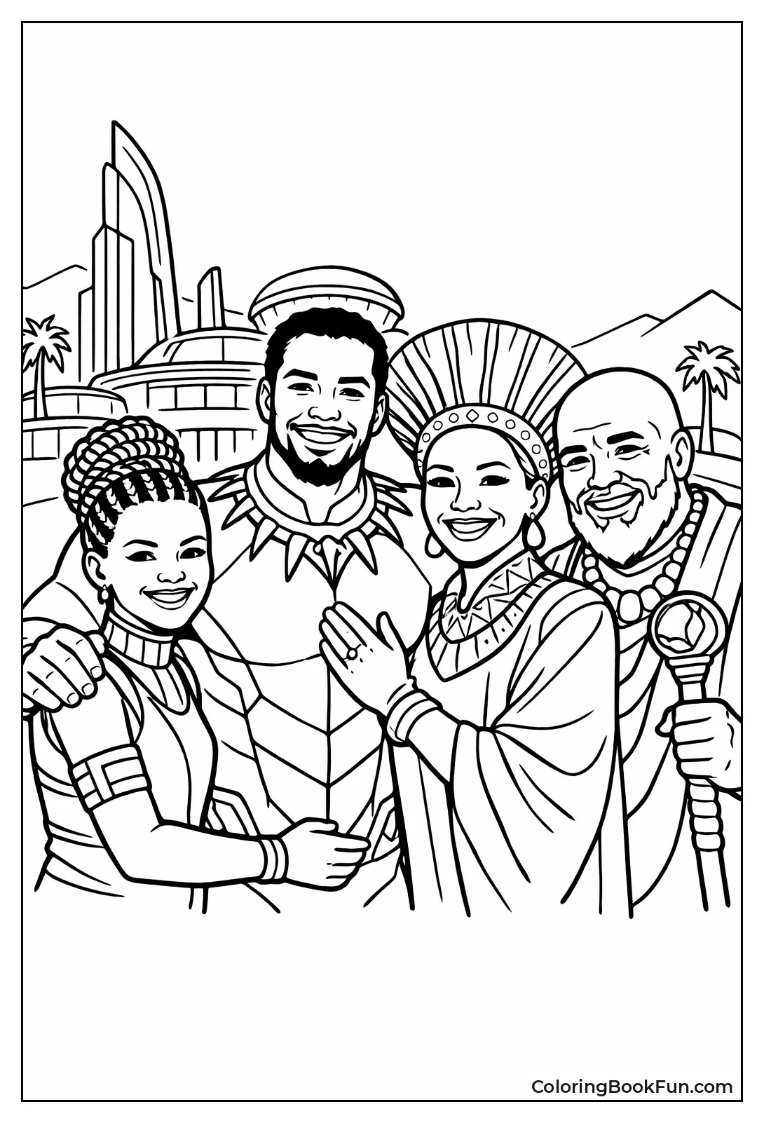 Royal Family Gathering