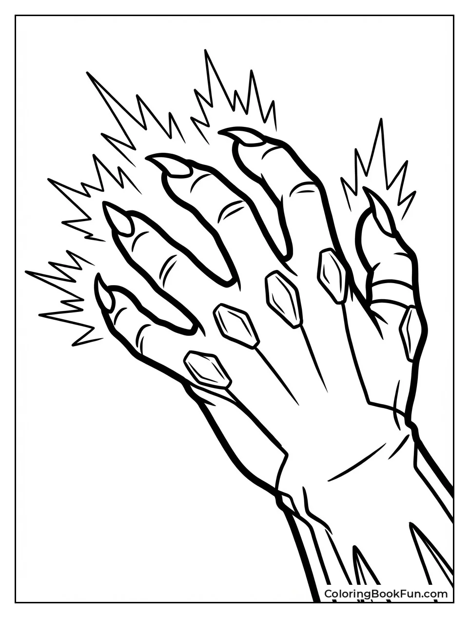 Vibranium Claws Extended