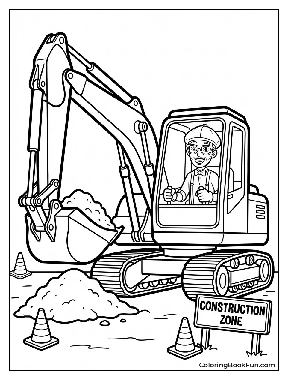 Blippi and Excavator