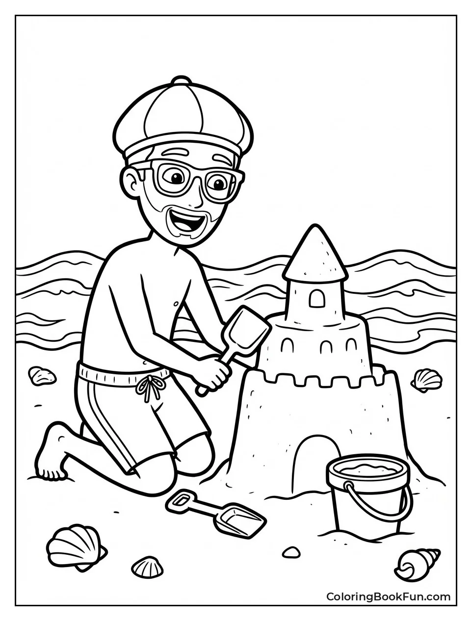Blippi Beach Day