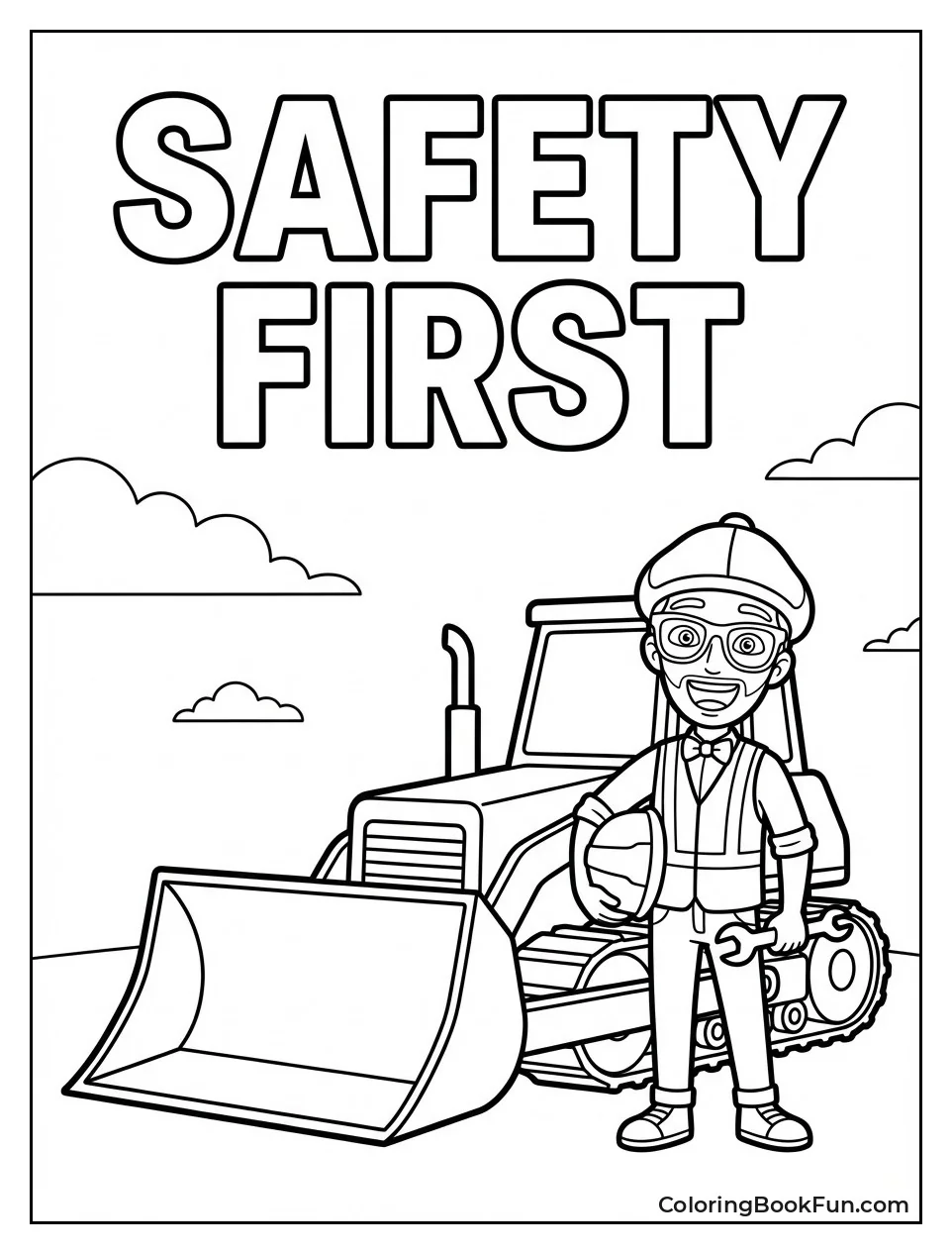 Blippi Construction Worker
